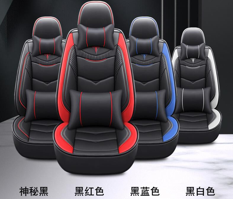 Leather Car Seat Faux Leatherette Vehicle Cushion Cover For Cars SUV Pick-up - Premium car parts from cjdropshipping - Just $592.26! Shop now at Yard Agri Supply