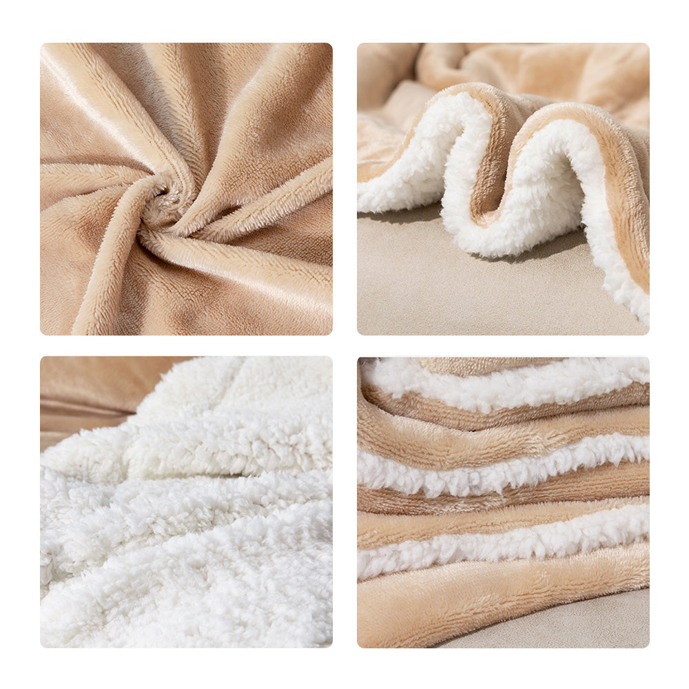 Embroidered Name Plush Throw Blanket Custom Sherpa Blanket - Premium  from Mademine - Just $27.90! Shop now at Yard Agri Supply