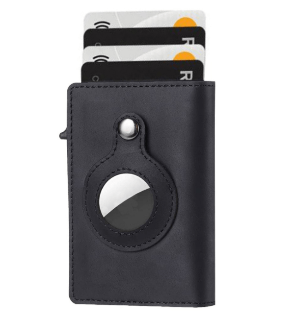 AirTag Wallet Anti Theft BRfid Card Leather Slim - Premium  from Yard Agri Supply - Just $12.99! Shop now at Yard Agri Supply